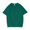 Unisex 200g Pure Cotton Drop-Shoulder T-Shirt, Short-Sleeve, Blank Design, Ribbed Collar, Back-Buttoned, Ideal for Class Uniforms, High Quality.