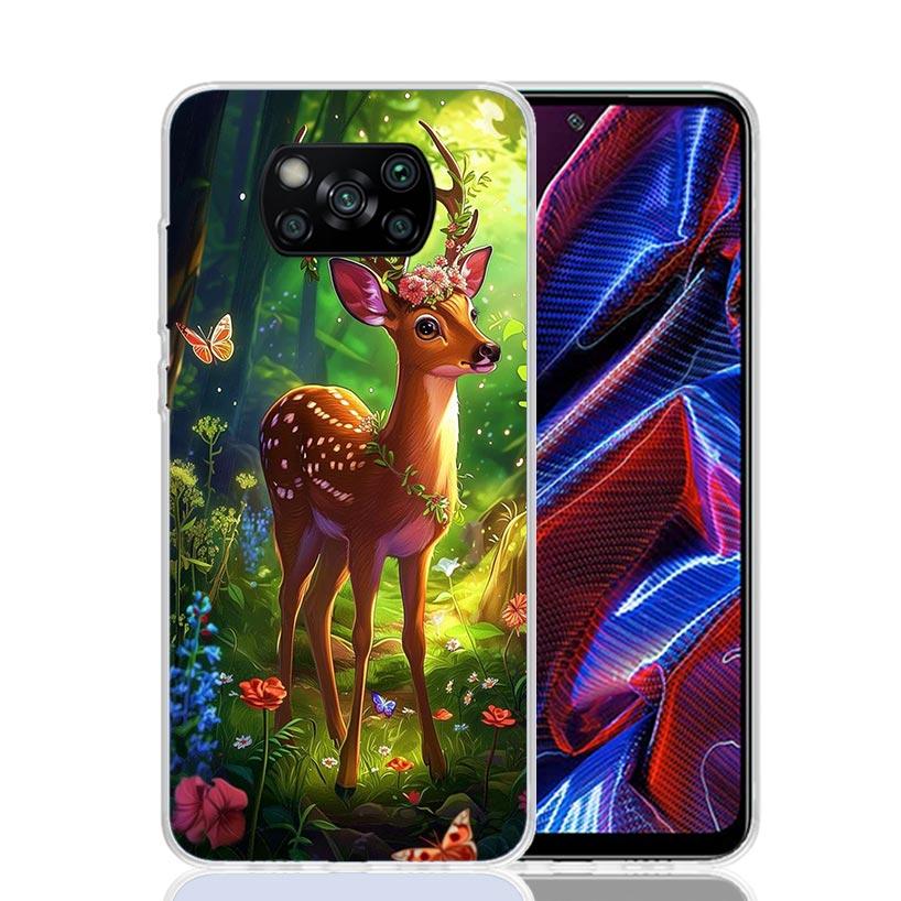 

Deer Hunting Camo Phone Case For Xiaomi Poco F7 Ultra X7 X6 Pro X5 Redmi 15 15C 13 13C 12 12C 10 10A 10C 9 9A 9C 9T Shell Poco X Xiaomi Poco X6 Pro