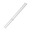 Jitsugyo Silicone Chopsticks White Approx. W0.8 X D0.8 X H30cm Tower Chopsticks with Chopstick Keeper Heat Resistant 4274