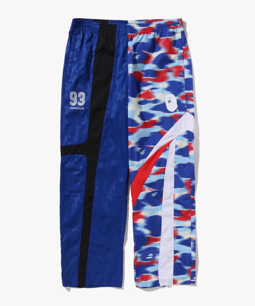 Beipeu Split Relaxed Fit Track Pants (M) Blue