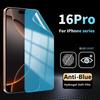 Para iPhone 11 12 13 mini 14 15 16 17 Pro Max X XR XS Max Película de Hidrogel Anti Luz Azul Protetor de Tela