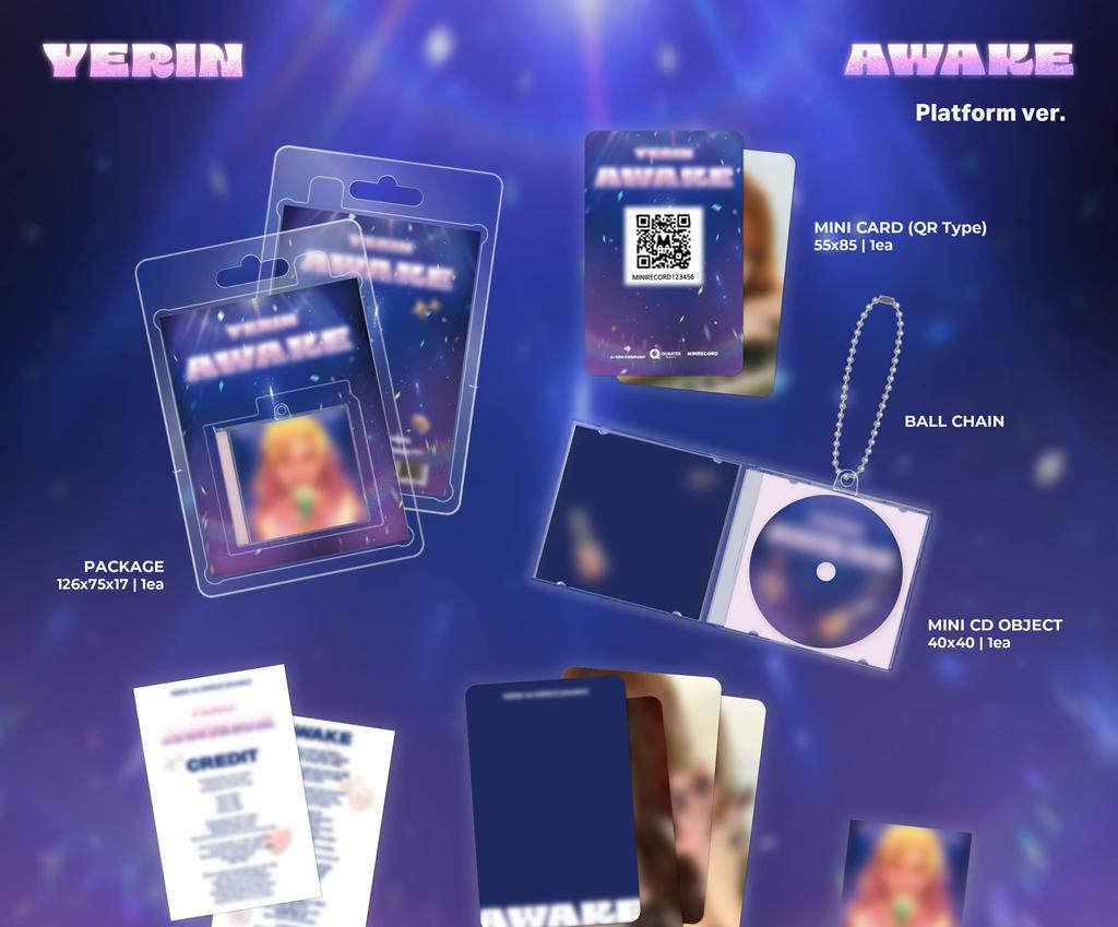 (Platform Ver.) YERIN (GFRIEND) [Awake] 1st Single Album