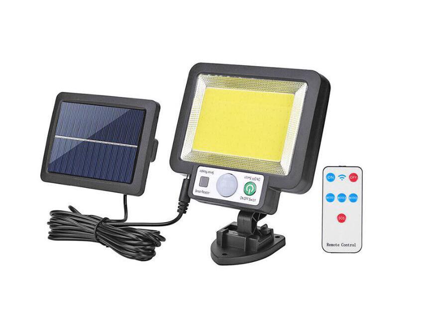 

Уличный светильник с датчиком движения на солнечной батарее для дворов и улиц Solar Courtyard Light