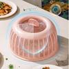New 2-in-1 Vegetable Food Cover Washable Breathable Anti Fly Mosquito Cover Food Protection Fruit Basket Kitchen Dining Table