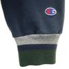 Champion Anos 90 Velho Manga Longa Moletom XL Sistema Azul Marinho Masculino Usado
