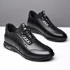 Men's Shoes 2025 New Men's Casual 8cm Invisible Inner Height Increase Men's Shoes Korean Version Trend Shoes Height Increase 6cm Leather Shoes