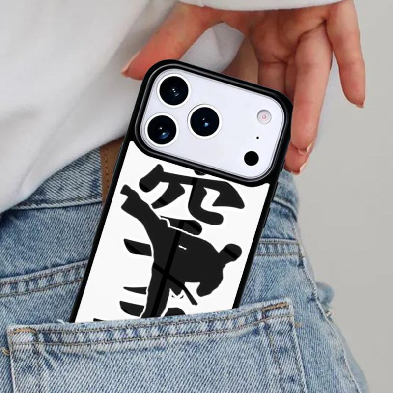 Kung Fu Oyama Kyokushin Karate Phone Case for iPhone 17ProMax 12 13 14 15 16e 17 Pro Max Plus Air Cover