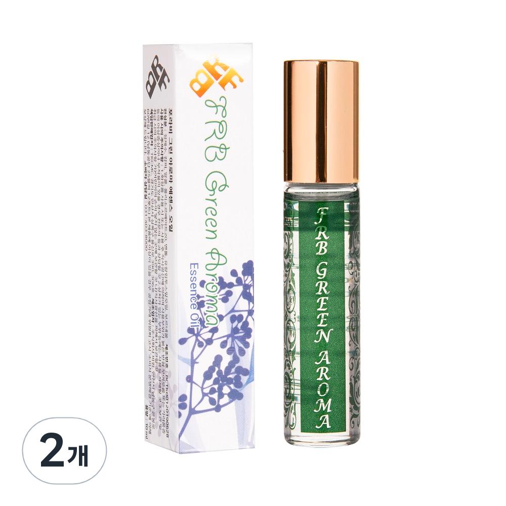 

Forabi Green Aroma Yamong Stick Essence Oil Menthol Flavor, 2 Pieces, 10ml