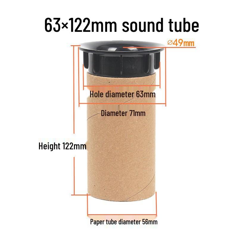 HiFi Car Speaker Port: 5-12 Inch Subwoofer Vent Sound Tube.