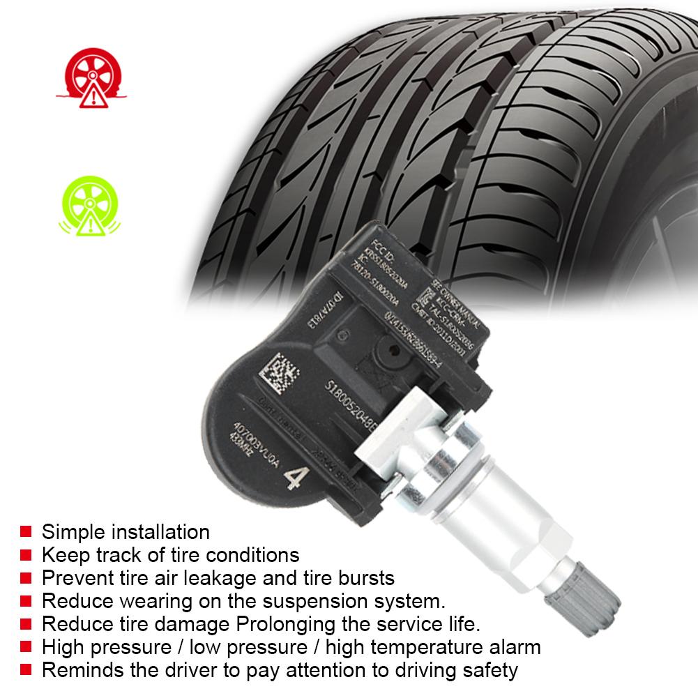 4pcs Tire Pressure Monitoring Sensor TPMS 407003VU0A Fits for Nissan Rogue 1416