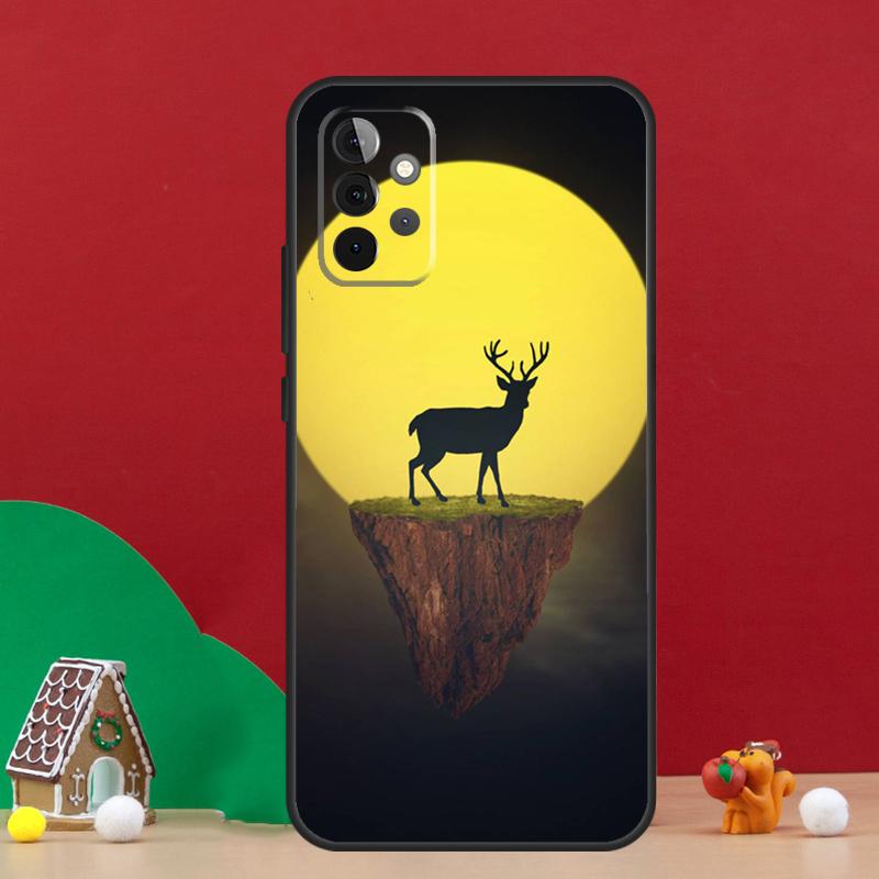 Deer Reindeer Animal Case For Samsung Galaxy A17 A06 A16 A56 A36 A54 A34 A14 A52 A32 A13 A23 A33 A53 A15 A35 A55
