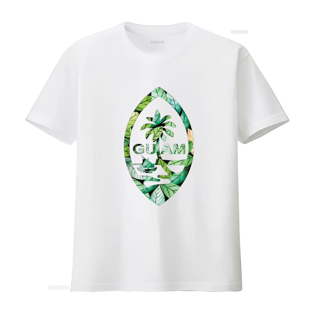 Guam Seal Jungle Style T Shirt vintage Washed Casual Versatile Comfortable Stylish homme Top For Everyday Wear Soft Unisex