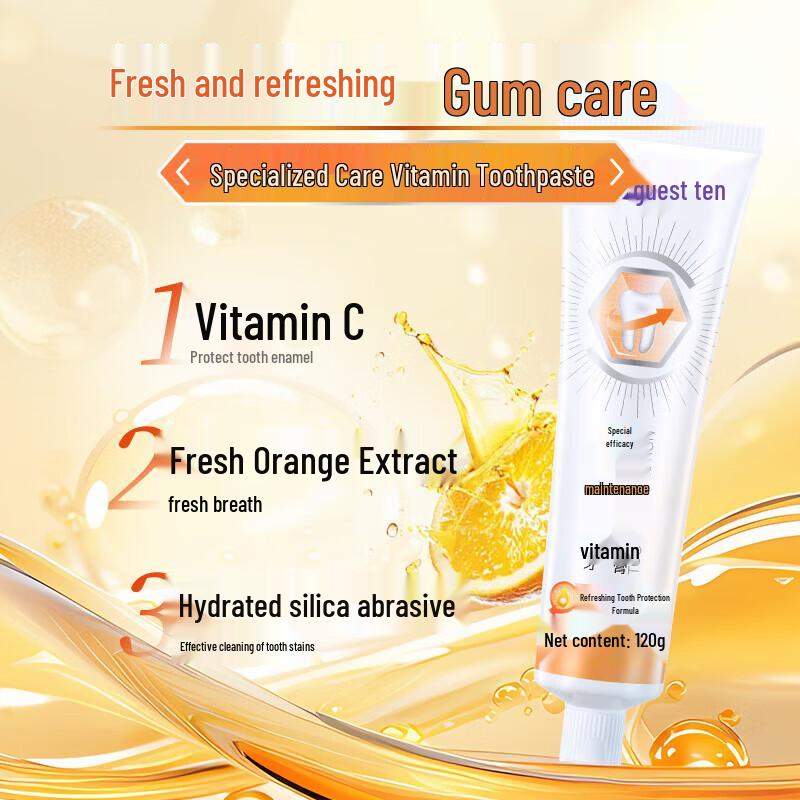 Suke Vitamin C Fresh Breath Toothpaste 3-Pack