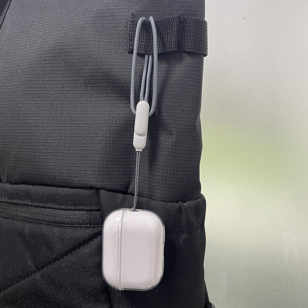 Color Clear Soft TPU Earphone Case with Lanyard Strap for Airpods Pro 2nd Generation Airpod Pro 2 Cover Accessories Charging Box