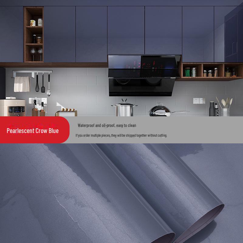 Self-Adhesive Solid Color PVC Wallpaper for Bedroom and Home Décor