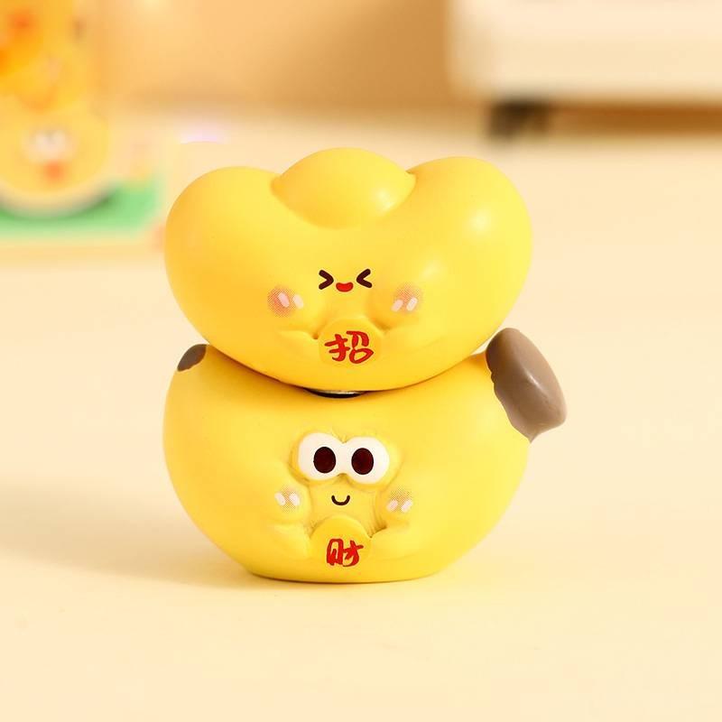 Figurine Bless Fruit Magnetic Desktop Decoration Workspace Celebrations Festive