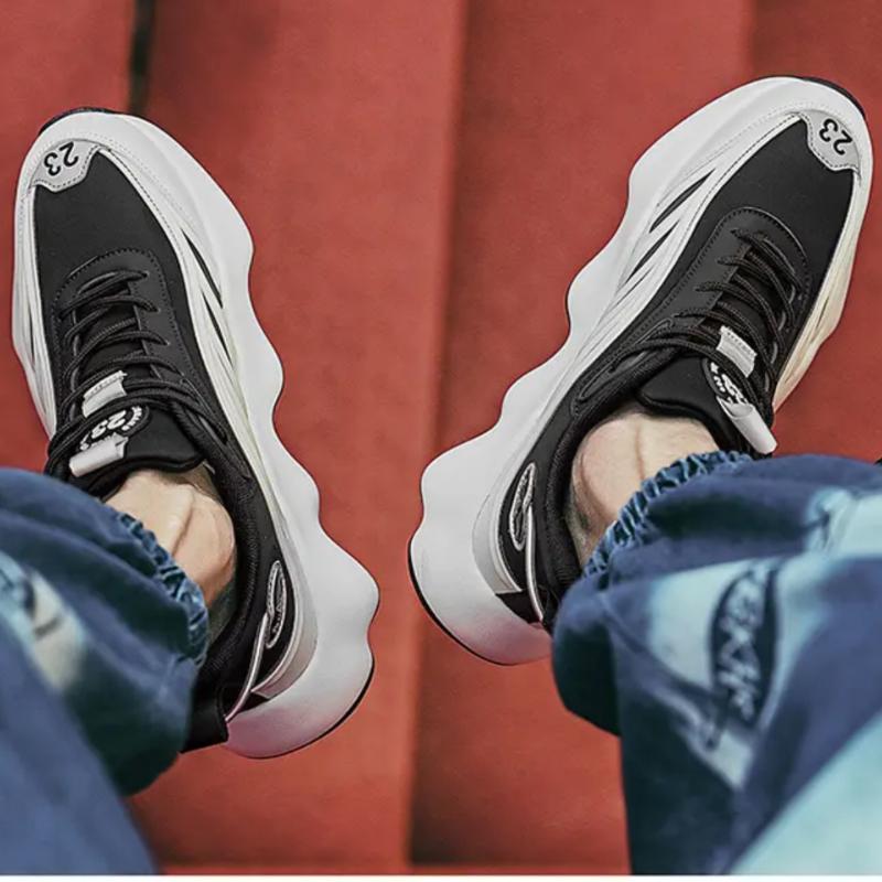 Sapatos masculinos tênis tenis sapatos de luxo dos homens sapatos casuais treinador corrida respirável sapatos moda mocassins tênis para homem