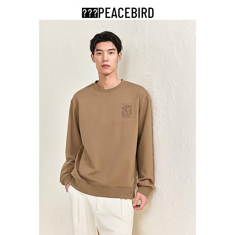 

Мужской повседневный теплый свитшот PEACEBIRD с круглым вырезом 3XL