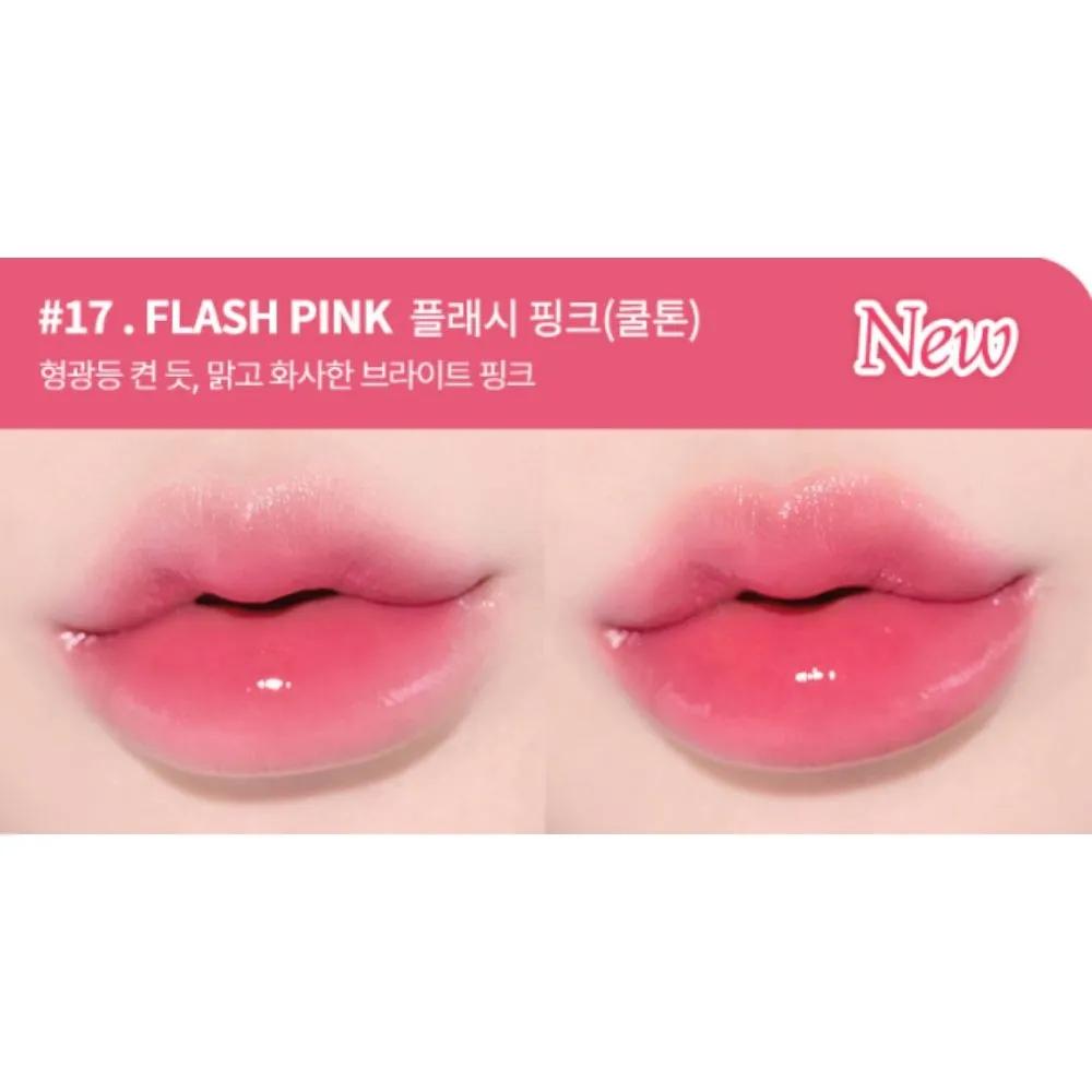 Heart Percent SET Glow Moist Tint Mauve + Flash Pink