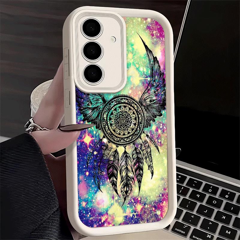 Phone Case for Samsung Galaxy A17 A16 A15 A14 A13 Mandala Dreamcatcher A56 A36 A26 A55 A35 A25 A54 A34 A24 A53 A33 A23 A07 A06