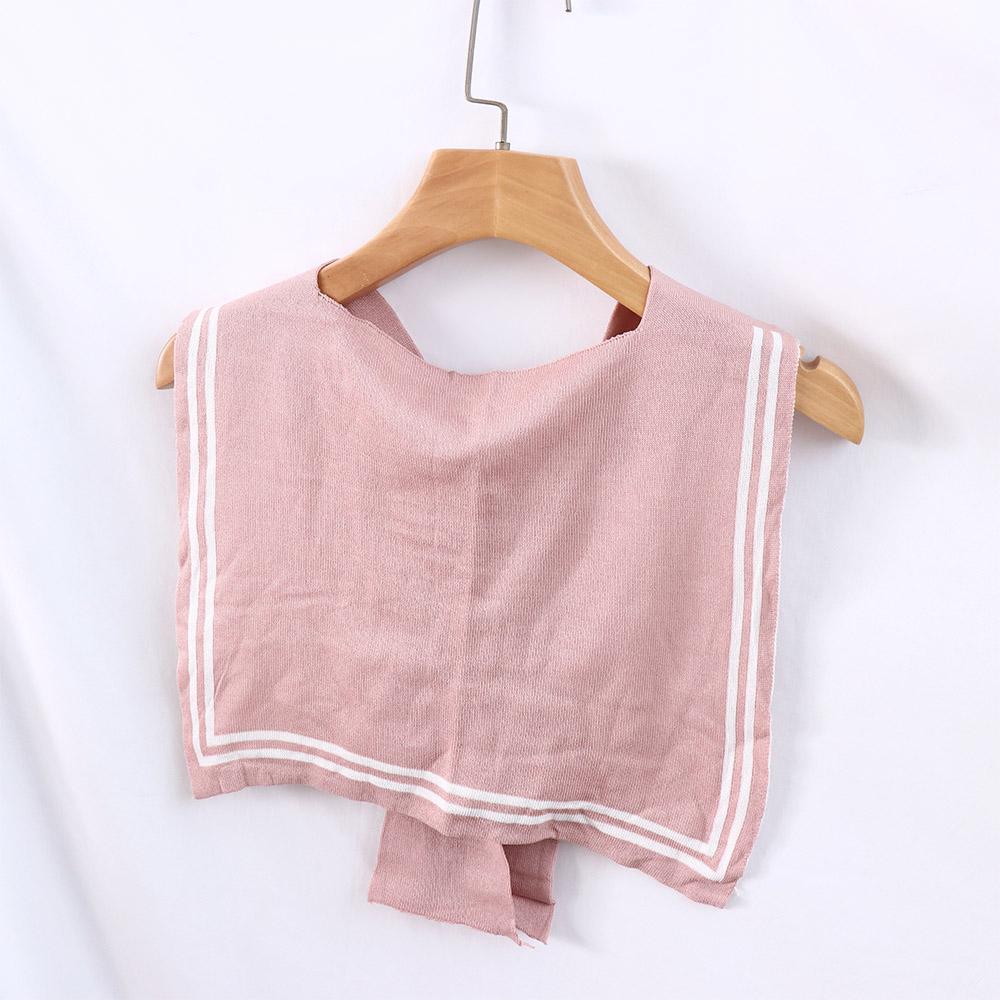 Sonnenschutz Knoten Schal Warme Wollschals Retro Streifen Gestrickter Schal Reisen