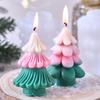 3D Christmas Tree Silicone Candle Mold DIY Christmas Ornaments Craft Gifts Making Aromath Soap Plaster Resin Molds Home Xmas Dec