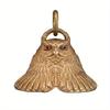 Brass Owl Bell Animal Statue Keychain Pendant Car Diy Gift Exquisite Pendant