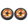 Antilock Bearing Technology PU Tires Aluminum Alloy Rims Smooth Glides Heavy Duties 10cm Skateboard Wheel Scooter Wheel