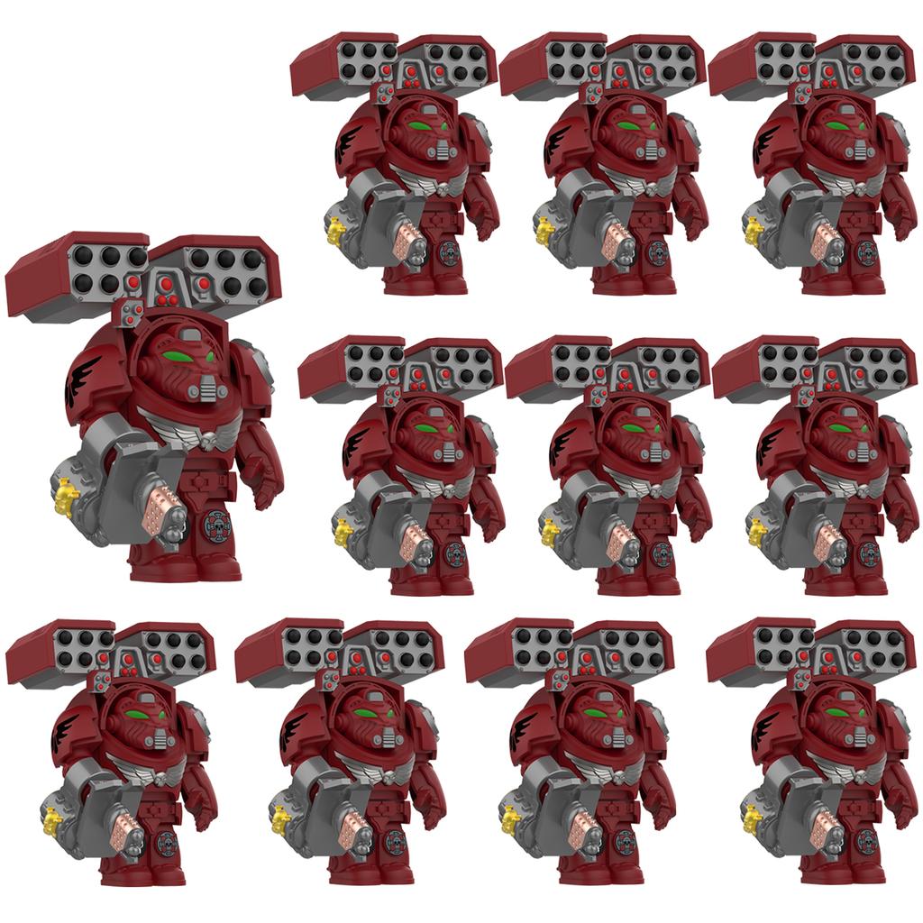 11 piezas NUEVO Caballeros Ángeles de la Guerra Ultramarines Templarios Soldados de Guerra Mini Figuras de Acción Modelo Juguetes para Niños Regalo