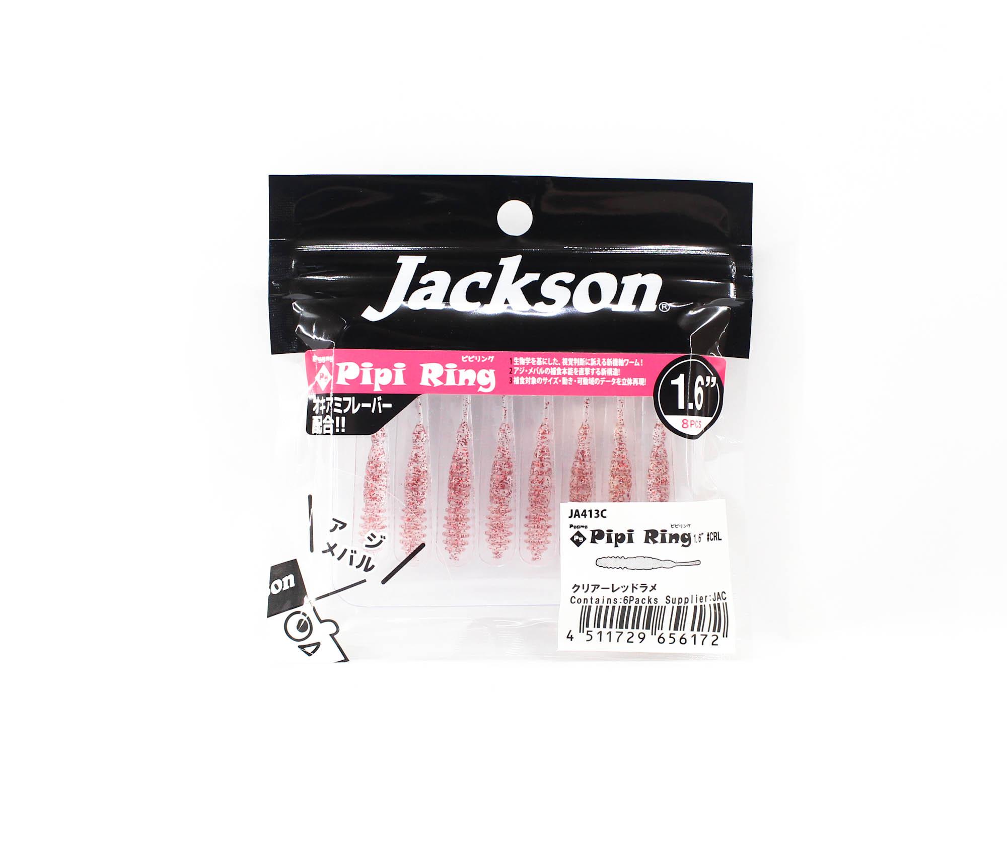 

Кольцо Jackson Soft Lure Pypipi 1,6 дюйма 8 штук в упаковке CRL (6172)