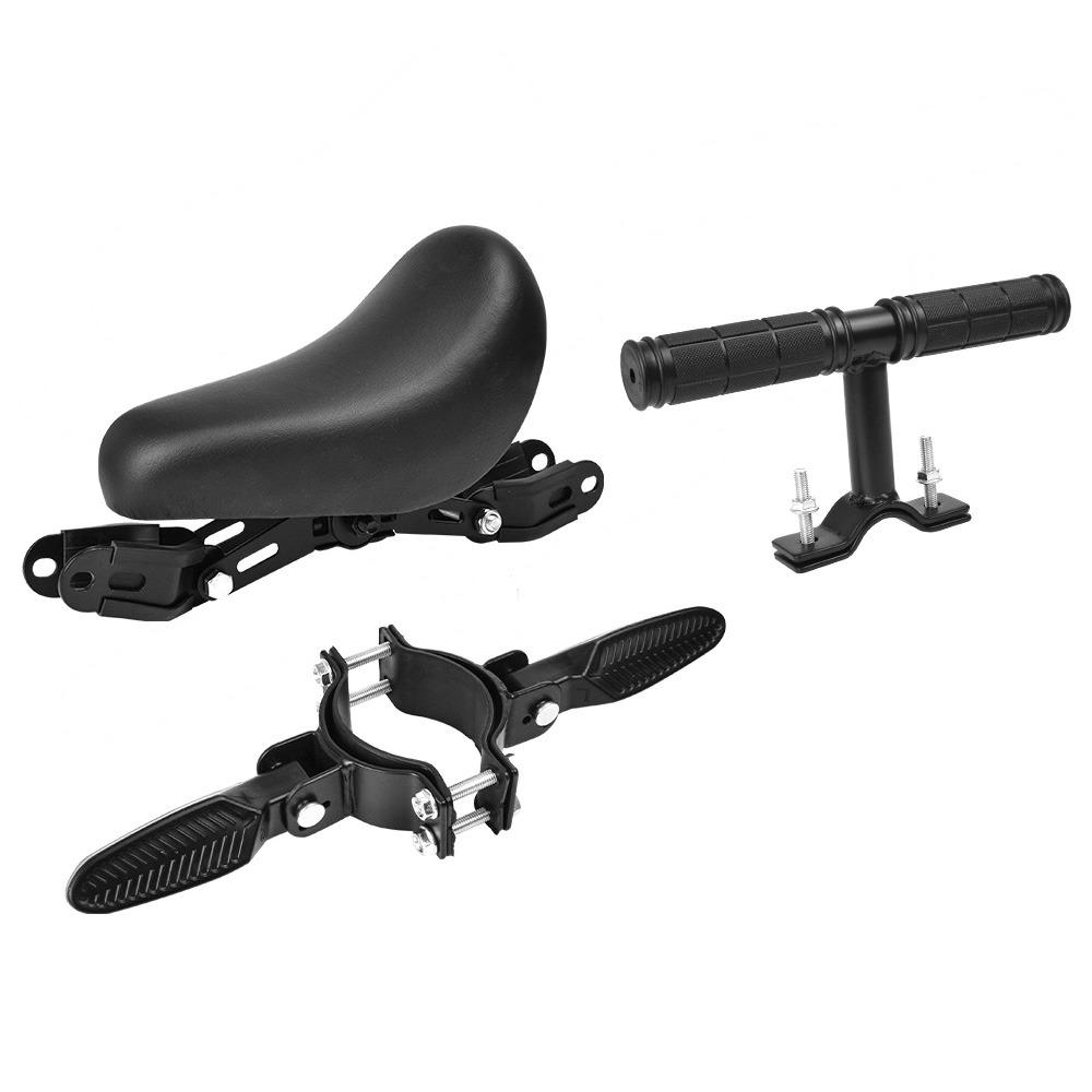 Front Mounted Bike Seat with Handlebars Quick Release Child Seat Road Bike 1Set