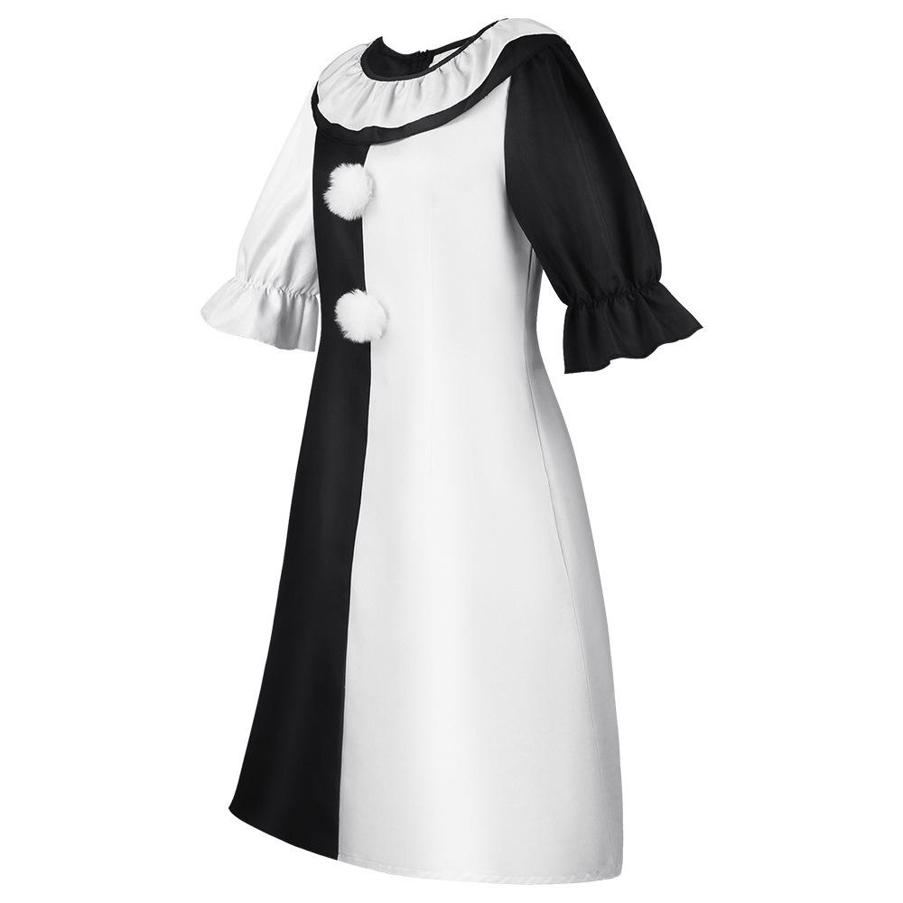 Kids Clown Cosplay Adult Men Women Horror Party Dress Hat Mask Killer Clowns Jumpsuit Halloween Christmas