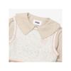 [fila Kids] Essential+ Dress Vest Set  Fk2opf3301f Beg  q0zFk2opf3301fBeg