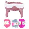 DIY Plastic Hand Knitting Sewing Machine Children Weaving Toy Tool Accessories(40 Needles)