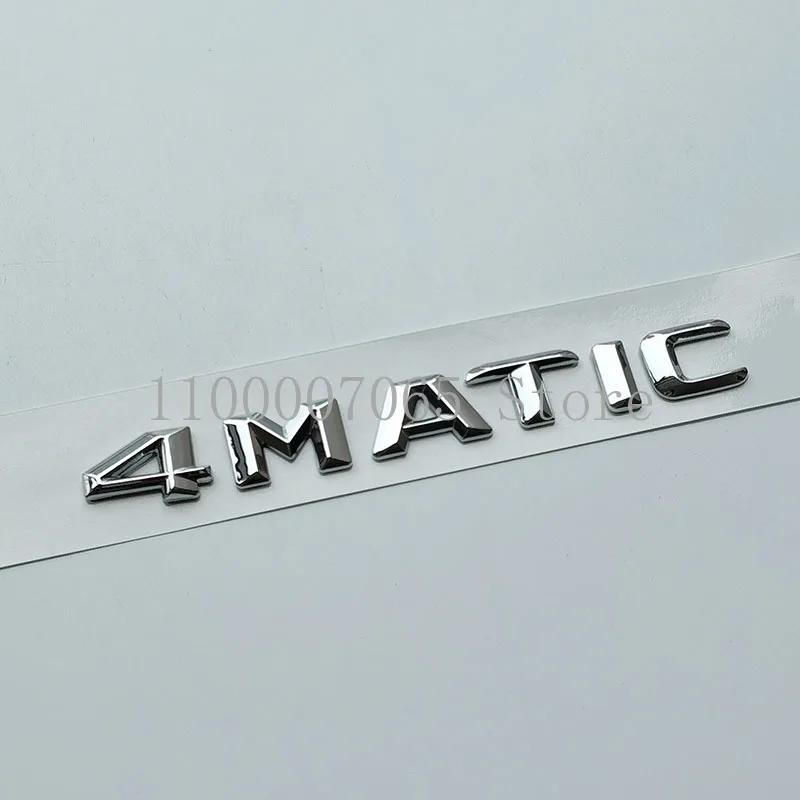 AAUB1 New2015 Lettres Chromées A45 Turbo 4matic Emblème ABS Supérieur Pour Mercedes Benz AMG Plaque Signalétique De Coffre De Garde-bo