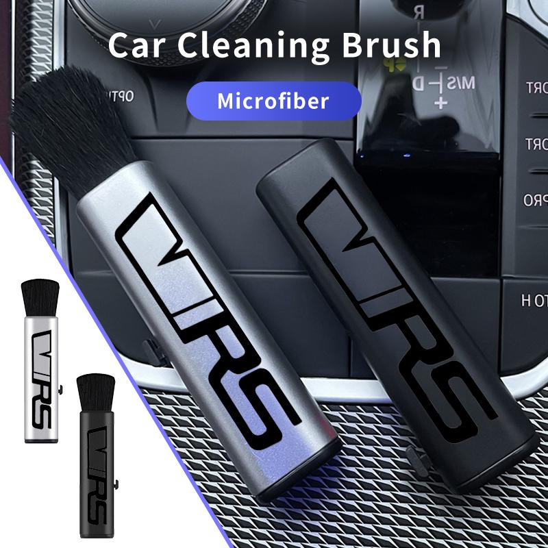 For Skoda Car Air Vent Cleaning Soft Brush Crevice Dusting Clean Tool Kodiaq Octavia 2 3 Rapid Karoq Fabia Kamiq Superb