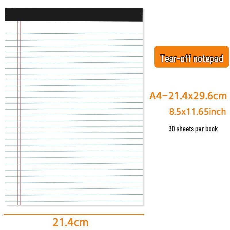Compact Business Planner: Portable Memo Notebook with Sticky Notes and Tearable Notepad Hon-En