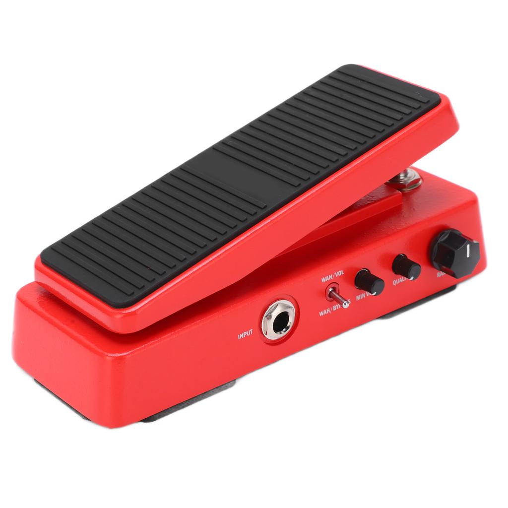 Pedal de Volume WAH Multimodo 6 Níveis Ajustável Frequência Acessórios de Afinação de Guitarra 9V 18mAWAH?2 Wah