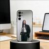 Actress L-Lingling Kwong Phone Case Black Silicone Soft For Samsung S25,S24,S21,S22,S23,S30,Ultra,S20,Plus,Fe,Lite