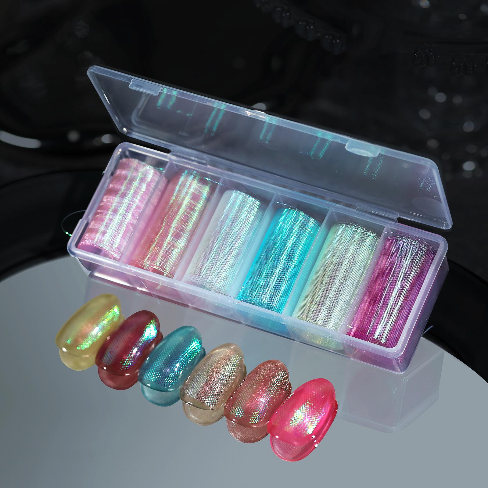 

Переводные наклейки на ногти с фольгой, чешуя русалок, наклейки на ногти, чешуя рыб, украшения для ногтей, маникюрные принадлежности для женщин 2