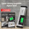 Laser Level Ruler Magnetic Digital Spirit Level Multi-function High Precision Slope Angle Gauging Tool Household Measuring Tools