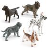 Realistyczny model psa ze zwierzęciem domowym z PVC 5 wariantów z Basset Houndem, Dogiem Niemieckim i Labradorem