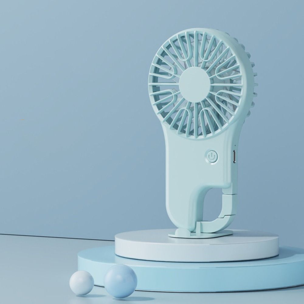 Mountaineering Hook Small Electric Fan Portable Cooling Fan Air Cooler  for Office Desk Student