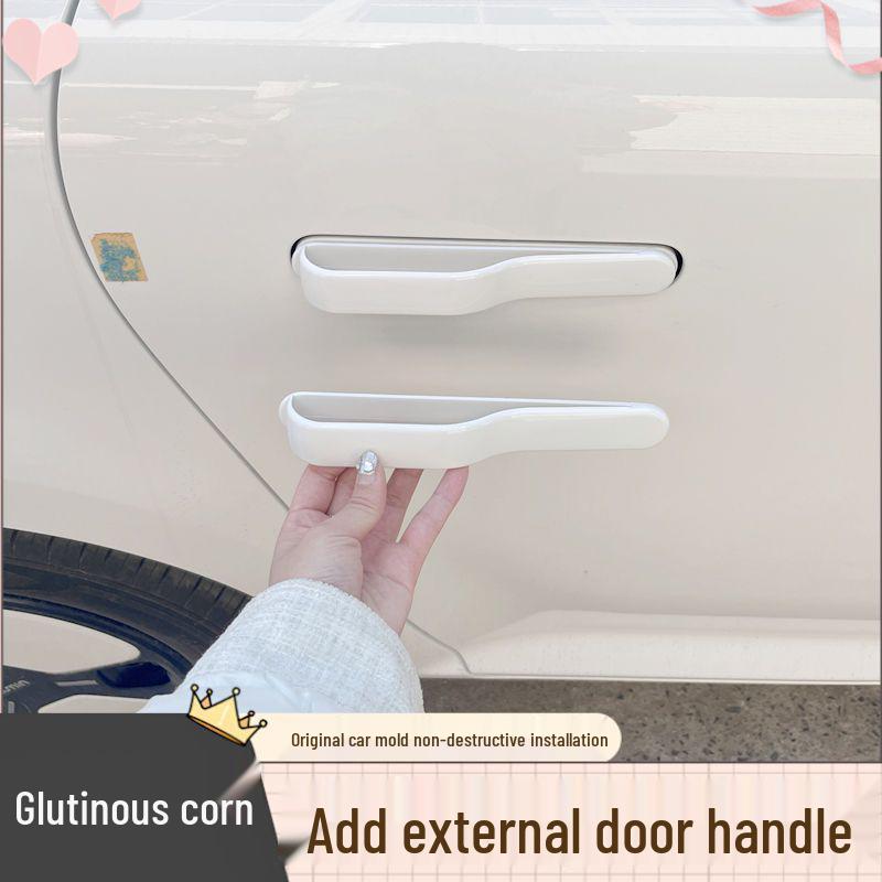 Chang’an Glutinous Corn-Style Door Handle Stickers: Anti-Jamming, Modified Car Handles & Wrench Adapters