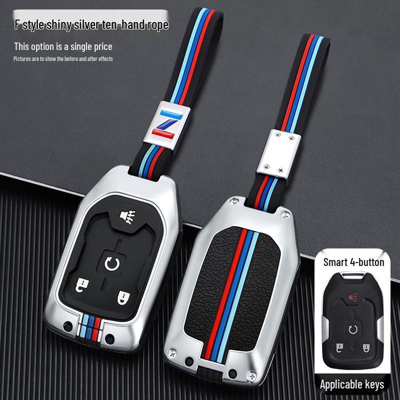 GMC Key Case: High-End Protective Shell for Yukon & Sierra - Stylish Car Accessory for Men & Women