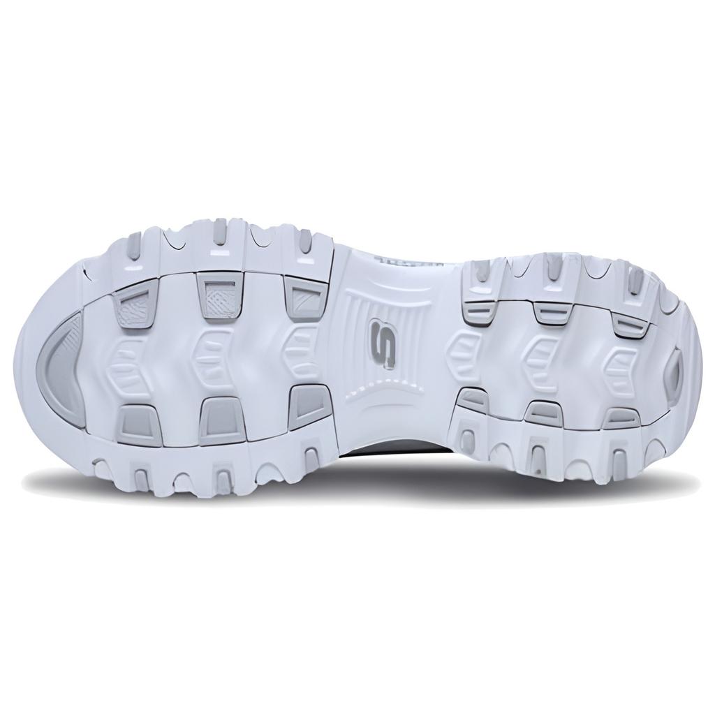 Skechers D'lites Now & Then 'White Silver' Women's 11923-WSL