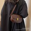 Niche Design Retro Small Bag Women's 2025 New Fashion Shoulder Bag French Niche Popular Messenger Saddle Bag