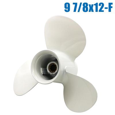 9 7/8x12-F Aluminum Alloy Propeller For Yamaha 664-45954-00-EL Boat Engine