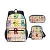 Horse Daily Pack Animal Horse 3D Patterned Spacious New Handsome Casual Backpack for Primary Plus Secondary School Students