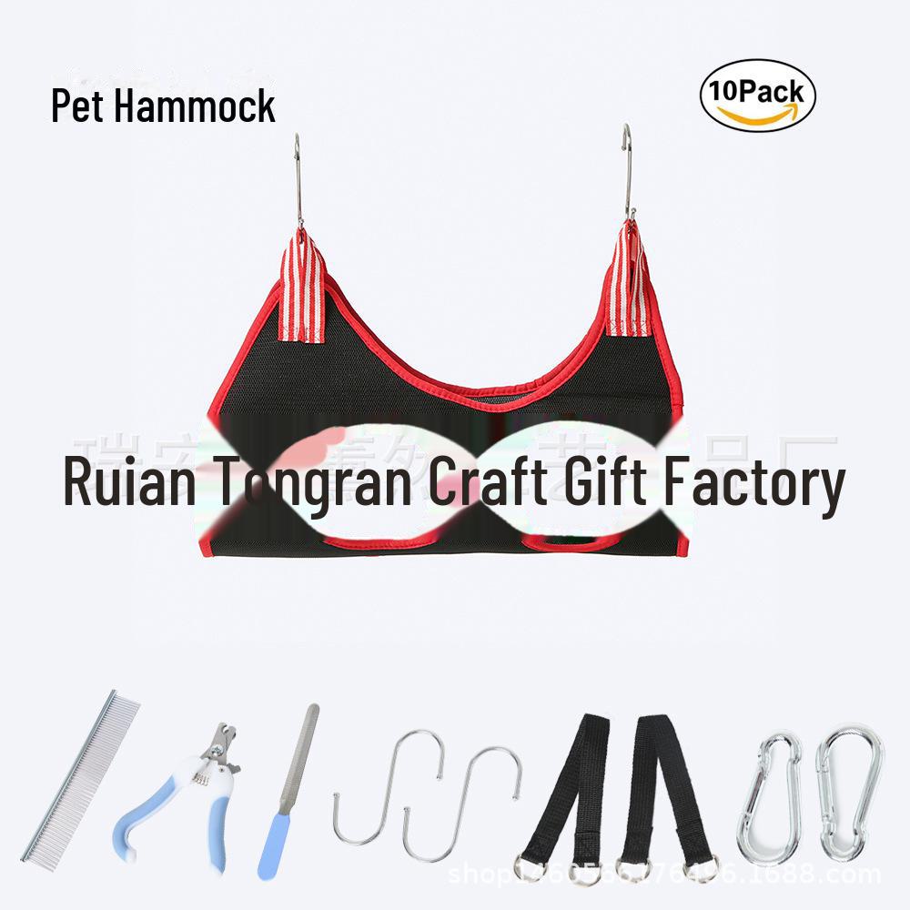 Pet Grooming Hammock for Dogs and Cats - Nail Trimming and Bathing Aid